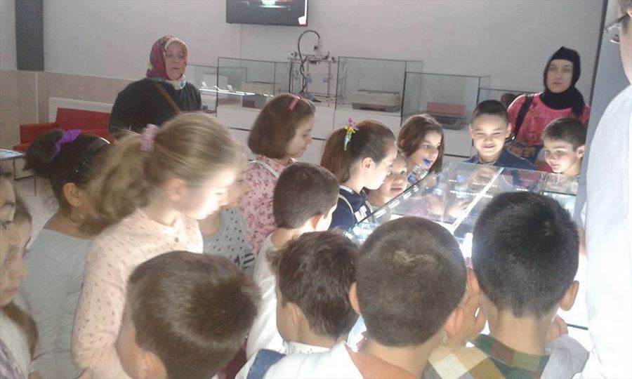 Şehit Volkan Sabaz İlkokulu Öğrencileri 3D Yazıcı ve Tasarım Merkezinde