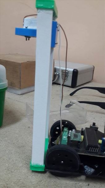 Bahçecik Mesleki ve Teknik Anadolu Lisesi Öğretmeni Lütfi Biçerin Robot Projesi